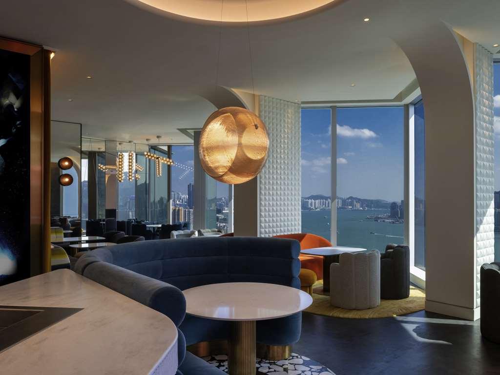 Mondrian Hong Kong Otel Restoran fotoğraf